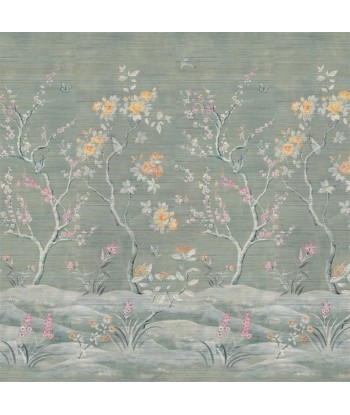 Manohari Grasscloth Blossom Wallpaper pas cheres