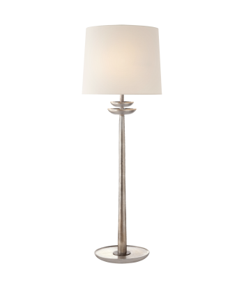 Beaumont Lampe aus brüniertem Blattsilber Le MVP de beaucoup