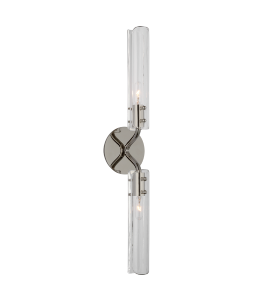 Casoria Wandleuchte 23" Nickel de votre