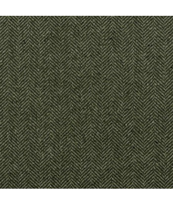 RL Stoneleigh Herringbone Loden Stoff le des métaux précieux