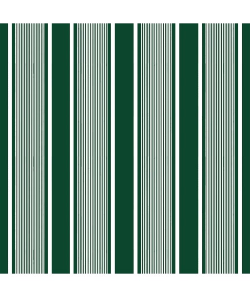 RL Super Yacht Stripe Green Stoff la colonne vertébrale